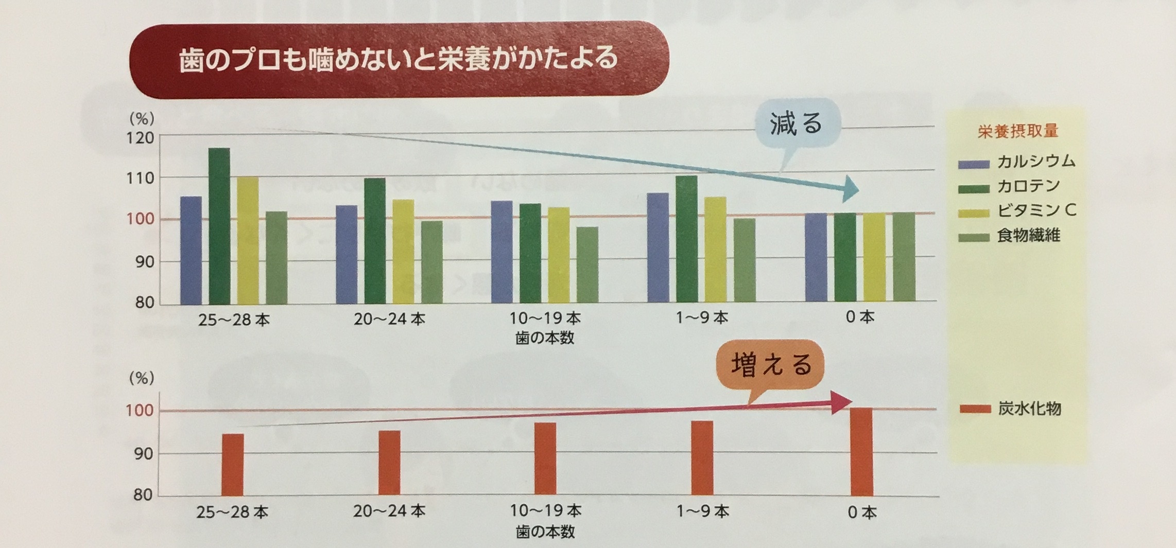 栄養が偏る